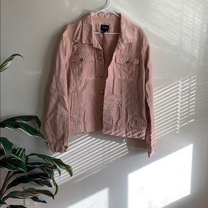 Forever 21 distressed jean jacket